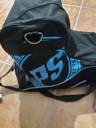 Patines en línea Rollerblade negros y rojos