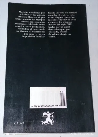 El Si de Las Ni~nas (Coleccion Monografica - Un...