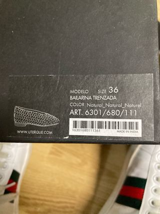 Bailarinas trenzadas UTERQÜE