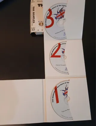 Audiolibro The Beatles: Historia Narrada. 3 CDs