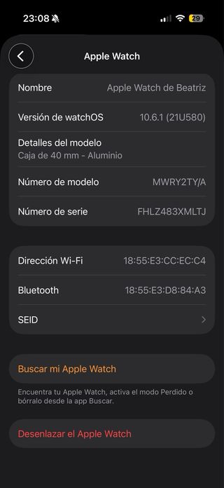 Apple Watch Series 5 GPS 40mm Gold Aluminum Case