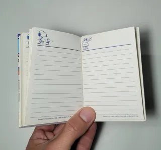 Diario vintage Snoopy