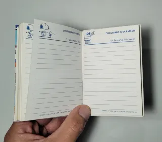 Diario vintage Snoopy