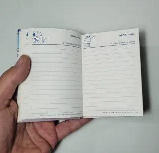 Diario vintage Snoopy