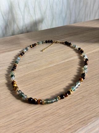 Collar Ágatha de Musgo