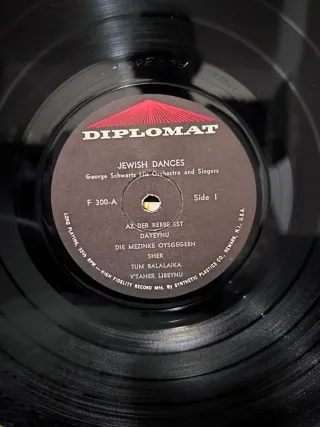 Vinilo Jewish Dances - George Schwartz