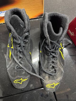 Botas Alpinestars FIA Auto y Kart Negras