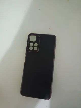 Teléfono móvil negro