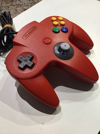 Mando Nintendo N64 Rojo