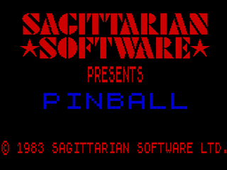 Pinball Wizard ZX Spectrum