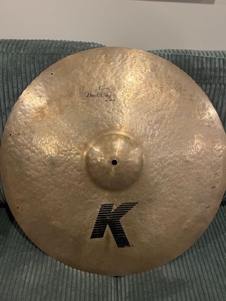 Prato Zildjian K Custom Dark Complex Ride 22" RARO