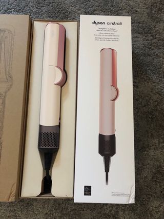 Piastra per capelli Airstrait Rosa e Bianco