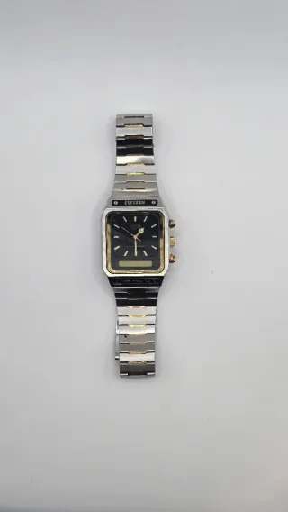 Citizen Ana-Digi WR100 Cronografo con allarme