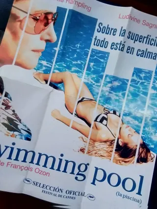 Swimming Pool dvd con poster