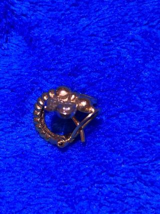 Pendiente Avispa 18k