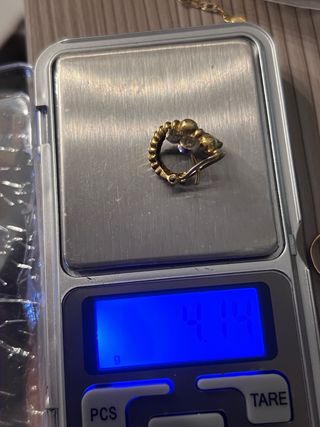 Pendiente Avispa 18k