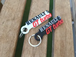 Llaveros Renault 5 GT Turbo