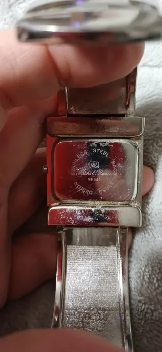 Reloj Michel Renee Rectangular Rosa