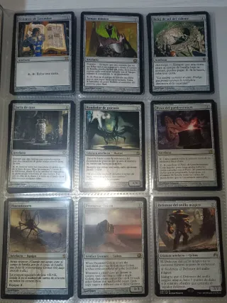 36 cartas de artefactos y tierras Magic