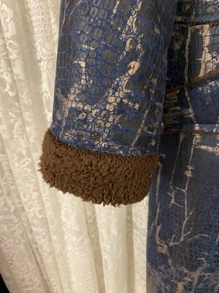 Abrigo Myuse antelina forro borreguillo