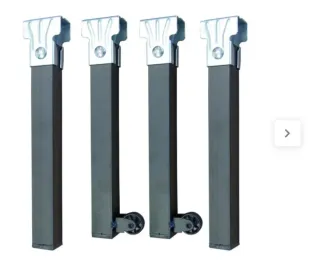 Patas somier con ruedas somier