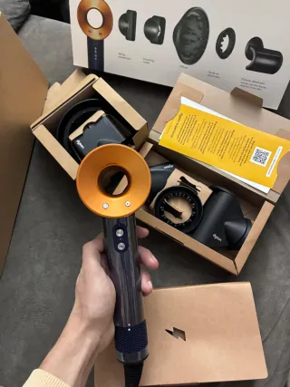 Asciugatrice Dyson Supersonic Oro/Blu