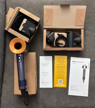 Asciugatrice Dyson Supersonic Oro/Blu