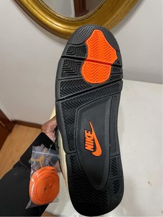 Air Jordan 4 Olive / Orange Exclusivas