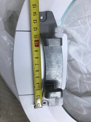 Puerta lavadora con cristal