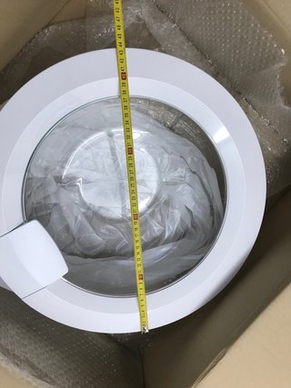 Puerta lavadora con cristal