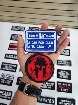 Parches para mochila