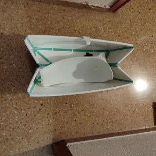 Bañera bebé portátil + asiento