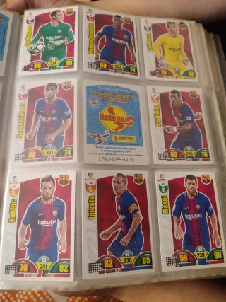 Álbum cromos Liga Adrenalyn Santander 2017-18