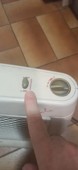 JATA Calor Halógeno 2 tubos + humidificado, seguro