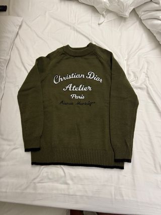 Christ¡an Di0r Atelier Paris Jersey Verde