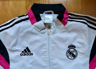 Chándal Real Madrid Adidas Blanco y Negro