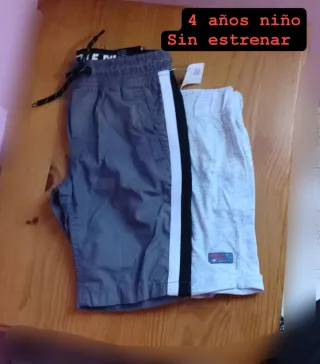 Pantalones cortos niño 4 años