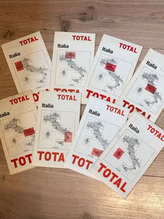 Cartine Italia anni '60 - TOTAL
