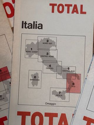 Cartine Italia anni '60 - TOTAL