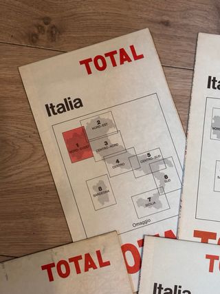 Cartine Italia anni '60 - TOTAL