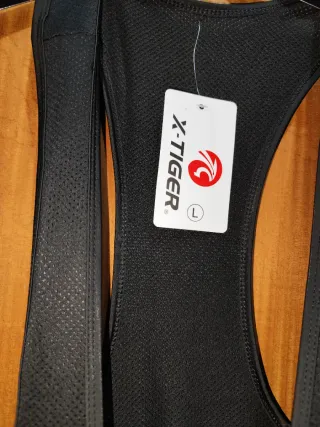 Culote ciclista X-Tiger negro