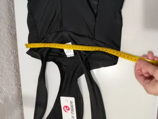 Culote ciclista X-Tiger negro