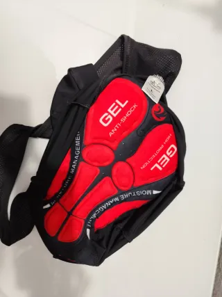 Culote ciclista X-Tiger negro