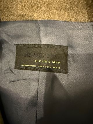 Abrigo de vestir hombre en tono canela