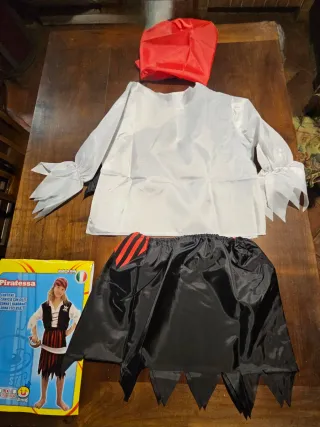 Costume Carnevale Pirata Bambina