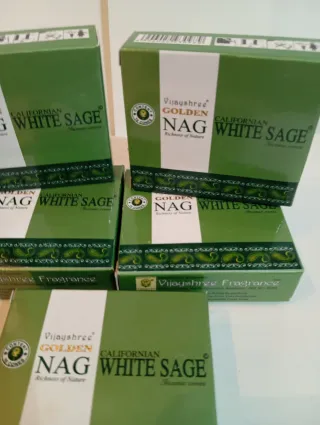 Coni incenso Vijayshree Salvia Bianca