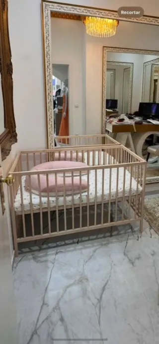 Berço Madeira c/colchão (60x120)