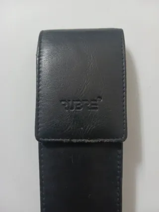 Estojo de pele para canetas Rubre