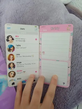 Cuadernos para colorear y escribir de Top model