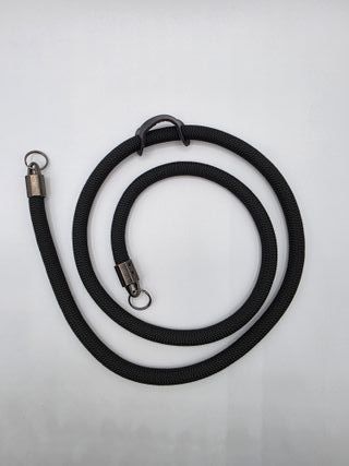 Alça de Câmera Corda Preta com Acessórios